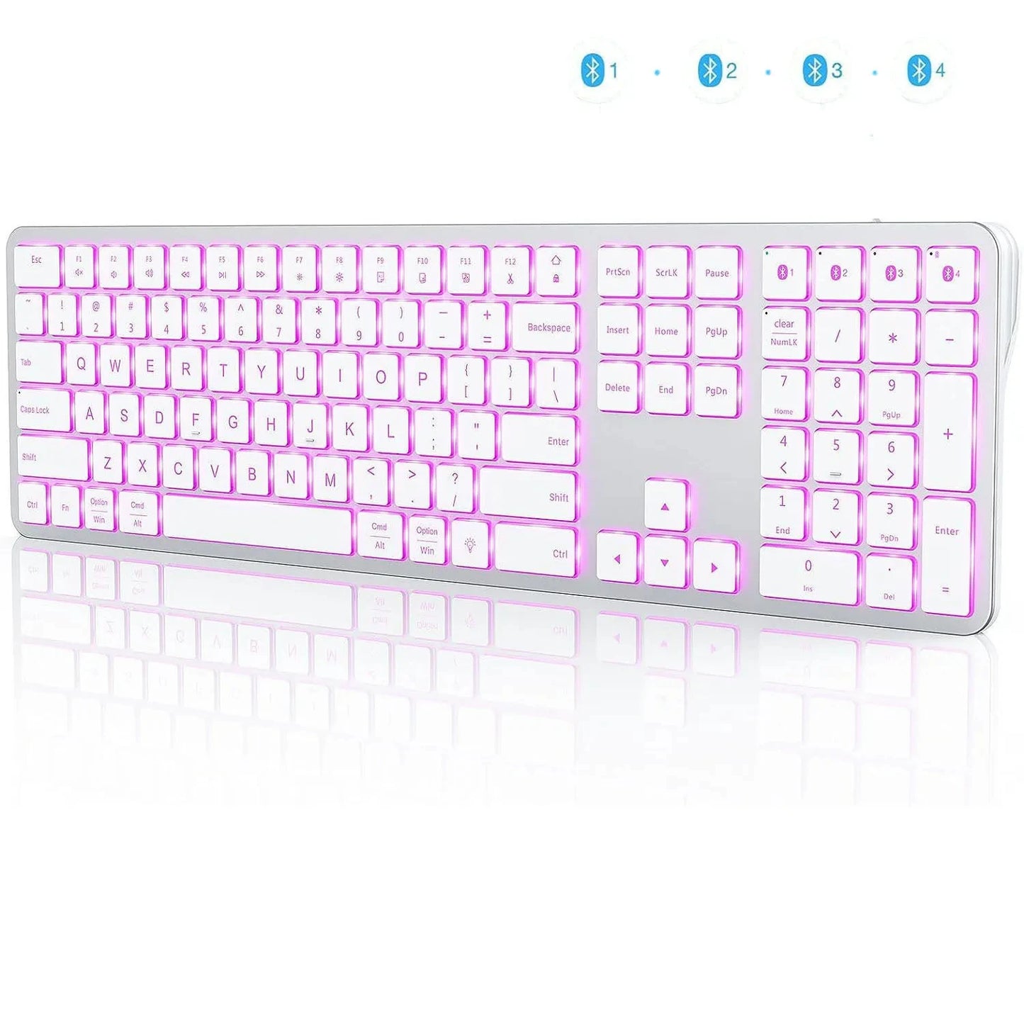 Ensemble clavier et souris sans fil rechargeables JOMAA ultra-fins pour ordinateur portable thin Keyboard Mouse Set for Laptop Computer