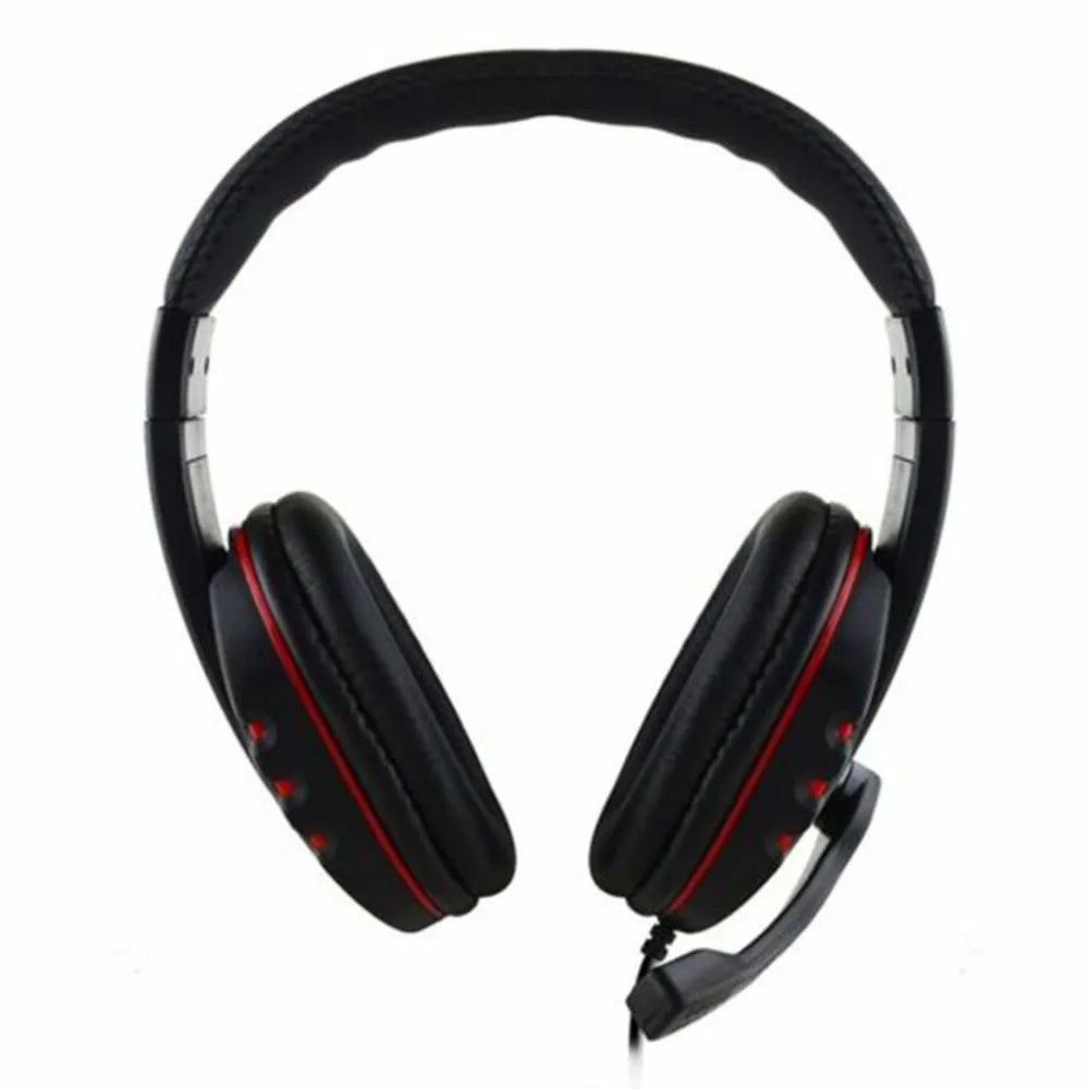 Casque de jeu filaire 3,5 mm, écouteurs de musique pour PS4, Play Station 4, PC, chat, ordinateur avec microphone Music For PS4 Play Station 4 Game PC Chat computer With Microphone