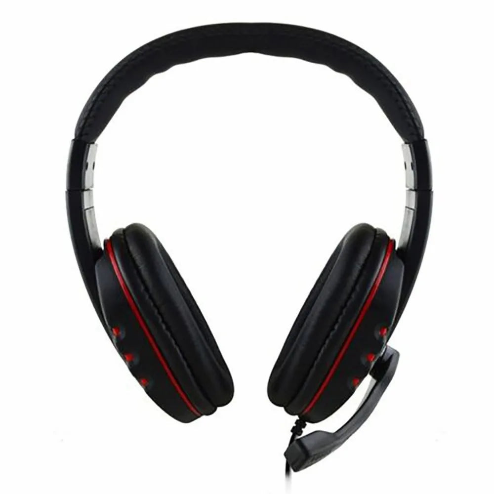 Casque de jeu filaire 3,5 mm, écouteurs de musique pour PS4, Play Station 4, PC, chat, ordinateur avec microphone Music For PS4 Play Station 4 Game PC Chat computer With Microphone