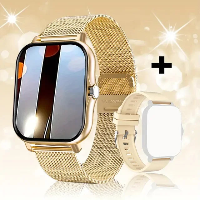 Montre Connectée Sport 1.83” – Fitness Tracker, Appels Bluetooth, Suivi Santé, Étanche – Smartwatch 2025 pour Hommes & Femmes, Compatible iOS & Xiaomi