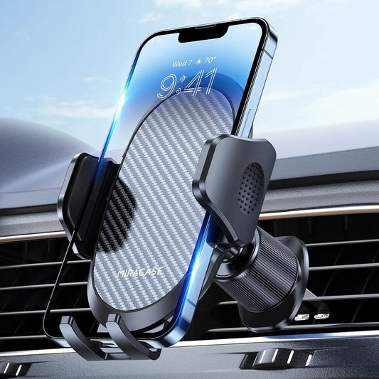 Support de téléphone voiture avec clip métallique – Fixation aération universelle pour iPhone, Samsung, Xiaomi
