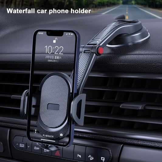Support de téléphone voiture gravité – Fixation tableau de bord universelle pour iPhone, Samsung, Xiaomi