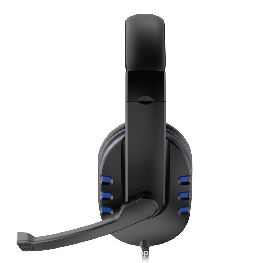 Casque de jeu filaire 3,5 mm, écouteurs de musique pour PS4, Play Station 4, PC, chat, ordinateur avec microphone Music For PS4 Play Station 4 Game PC Chat computer With Microphone