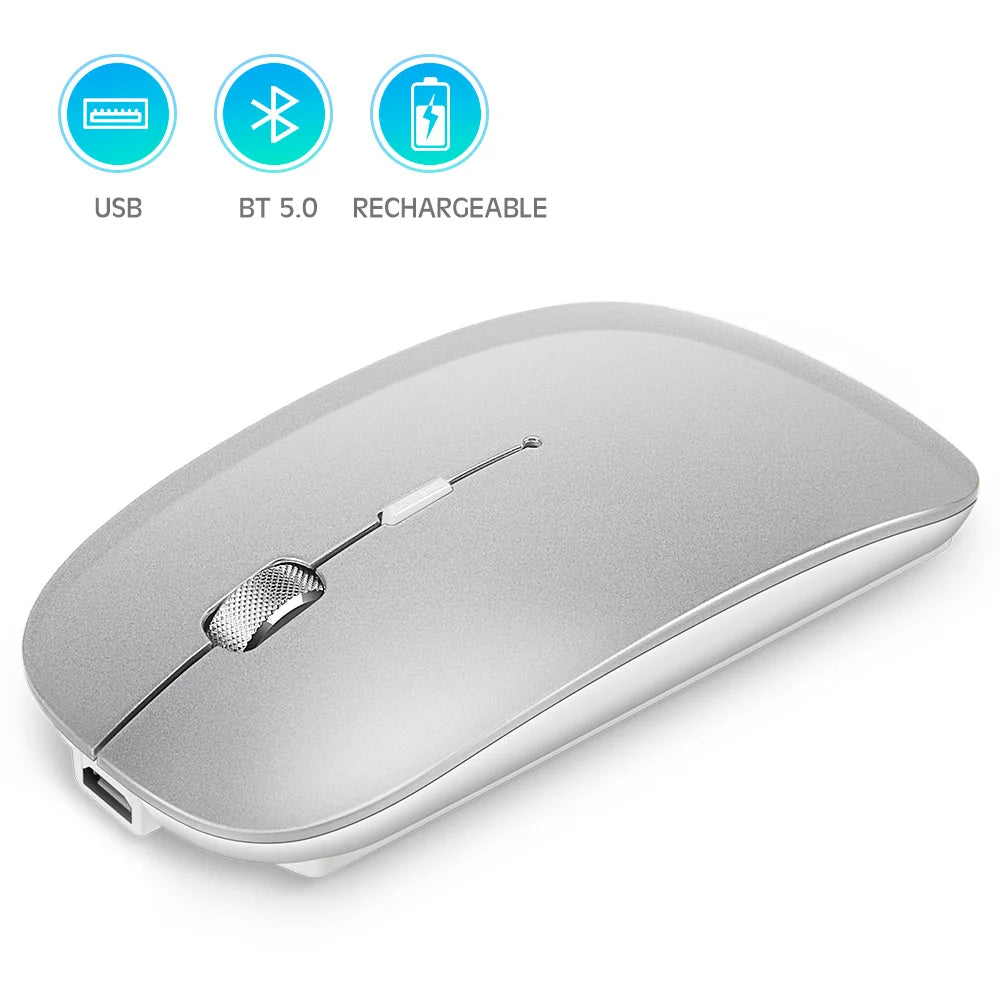 Ensemble clavier et souris sans fil rechargeables JOMAA ultra-fins pour ordinateur portable thin Keyboard Mouse Set  for Laptop Computer