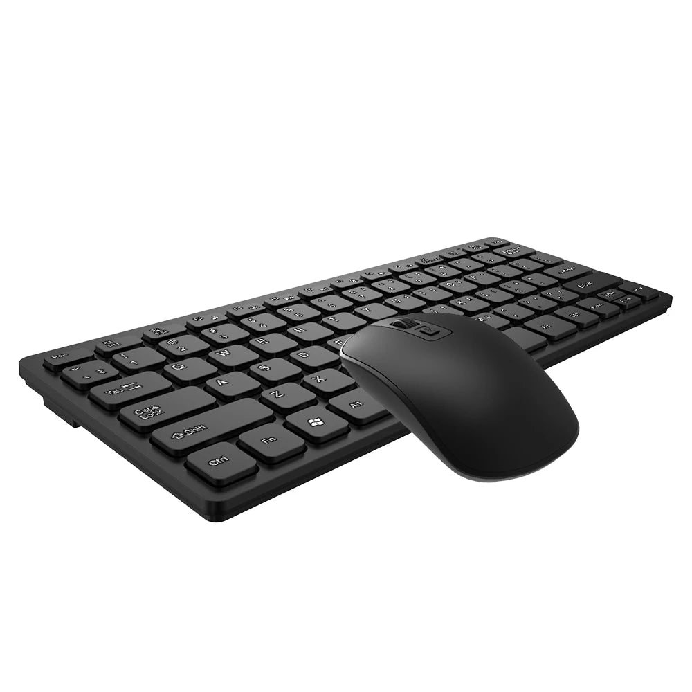 Ensemble Clavier et Souris Sans Fil OEM 2,4G – Mini Combo Portable pour Bureau Intelligent