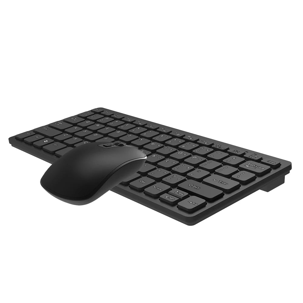 Ensemble Clavier et Souris Sans Fil OEM 2,4G – Mini Combo Portable pour Bureau Intelligent