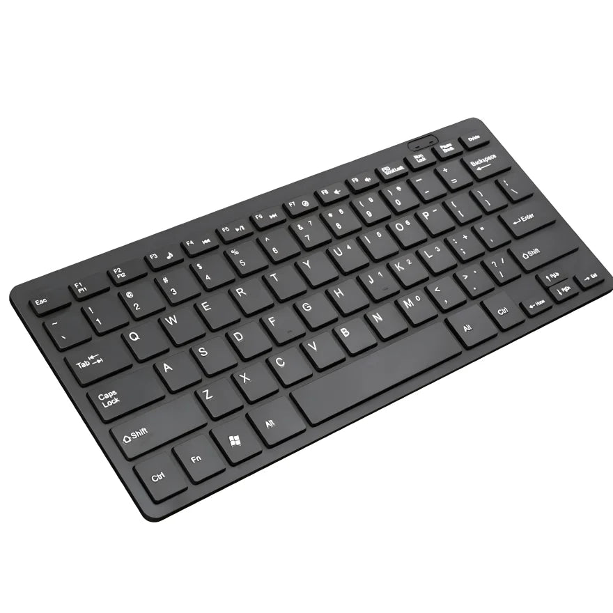 Nouveau mini clavier filaire QWERTY 78 touches, multifonctionnel et compatible, élégant, fin et portable, pour ordinateur portable et tablette Multifunctional and Compatible Stylish Slim Portable for Laptop and Tablet Use