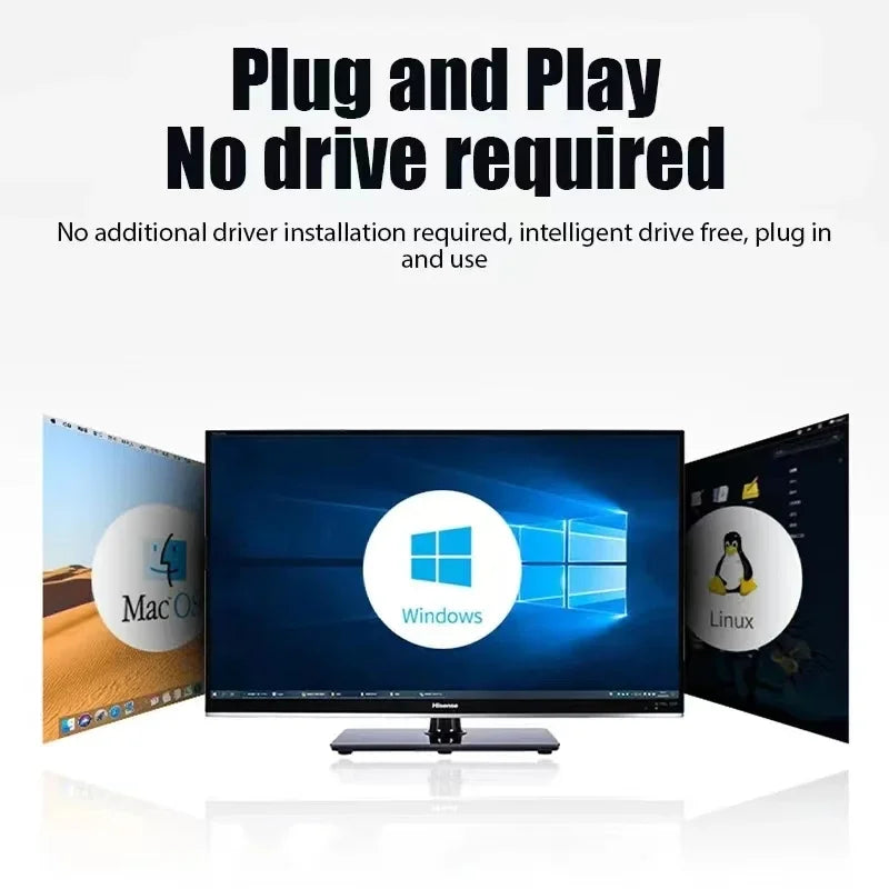 7 Ports USB 3.0 Type C HUB Expander Splitter High Speed OTG Adapter Docking Station For LaptopPC Hard Drive Mouse Keyboard