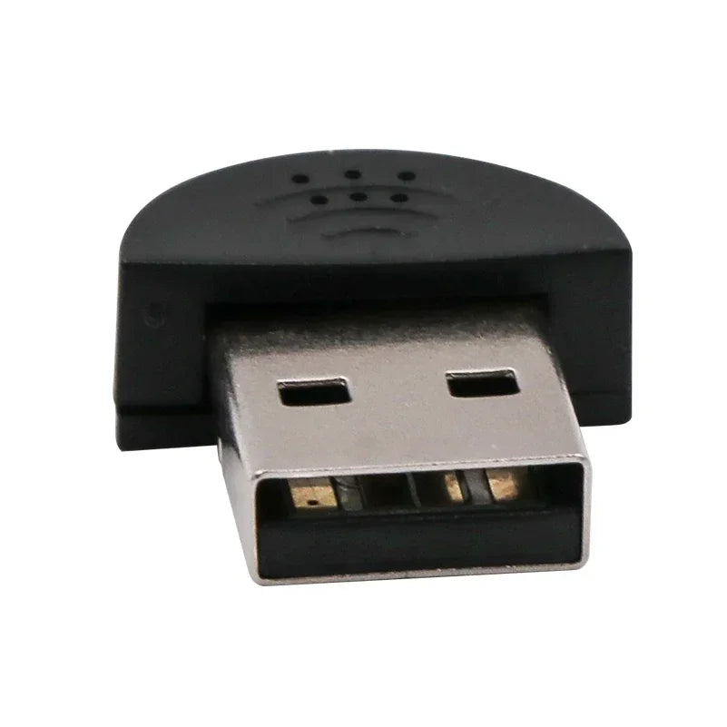 Portable Super Mini USB 2.0 Microphone USB MIC Audio Adapter Portable Studio Speech Driver Free for Laptop/Notebook/PC/MSN/Skype