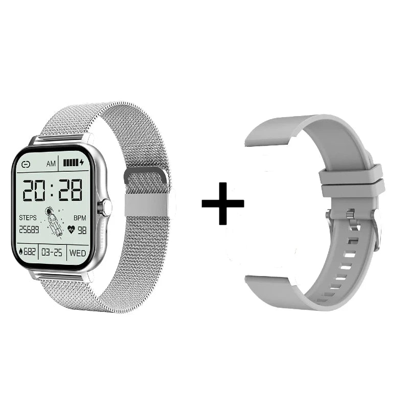 Montre Connectée Multifonction D13 / 116Plus – Smartwatch Sport avec Podomètre, Calories, Contrôle Musique, Notifications & Réveil – Pour Hommes, Femmes & Enfants