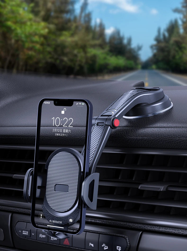 Support de téléphone voiture gravité – Fixation tableau de bord universelle pour iPhone, Samsung, Xiaomi
