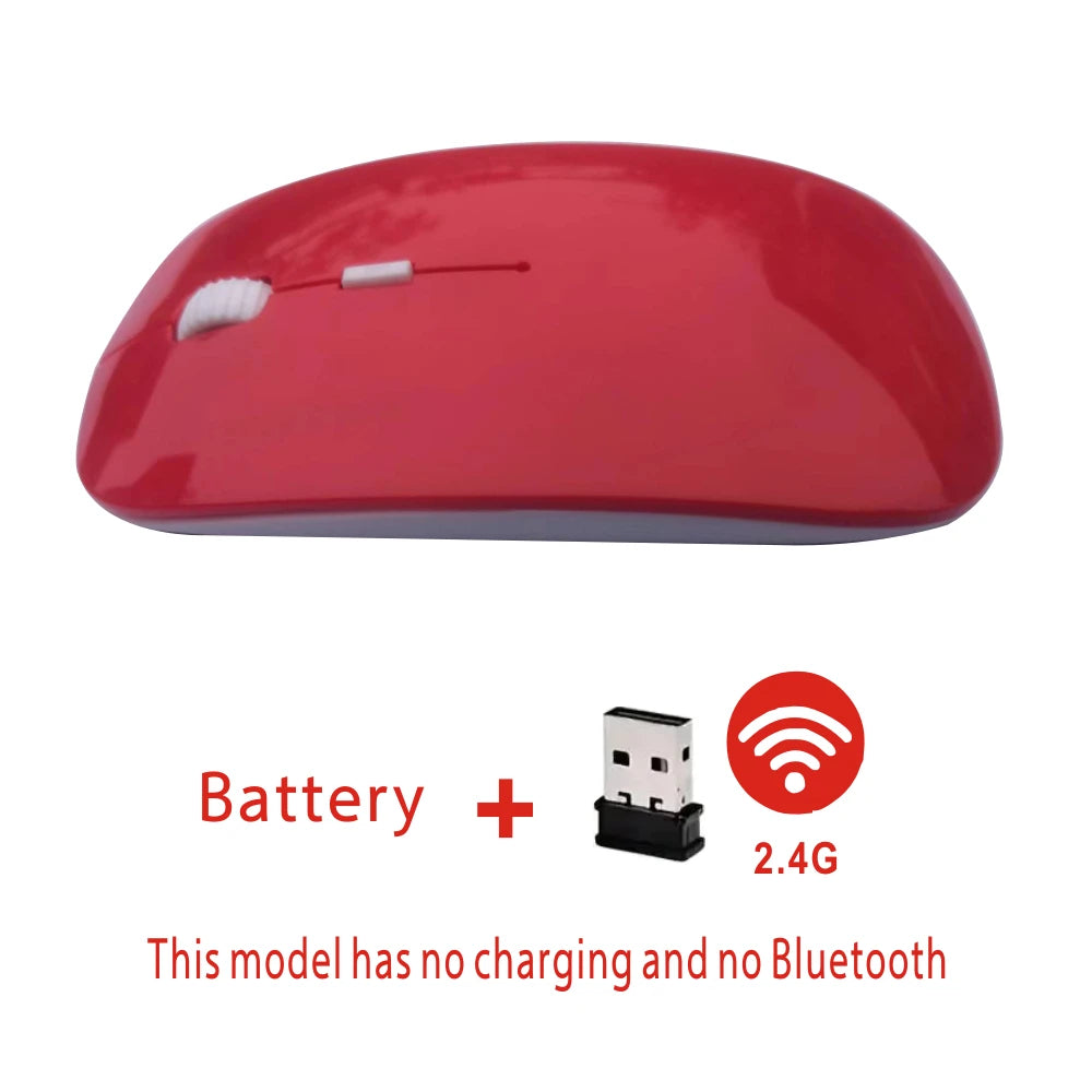 Souris Bluetooth Rechargeable 5.2 – Sans Fil Double Mode 2.4GHz & Bluetooth, Silencieuse, Ergonomique, Gaming & Bureau pour PC & Laptops