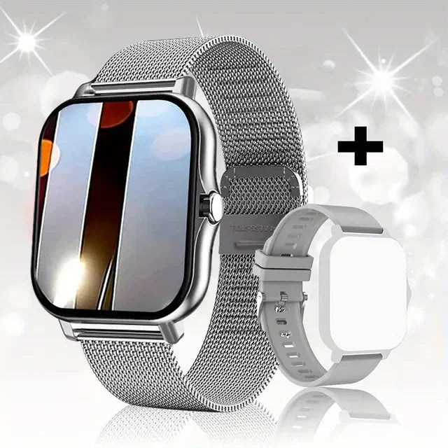 Montre Connectée Sport 1.83” – Fitness Tracker, Appels Bluetooth, Suivi Santé, Étanche – Smartwatch 2025 pour Hommes & Femmes, Compatible iOS & Xiaomi