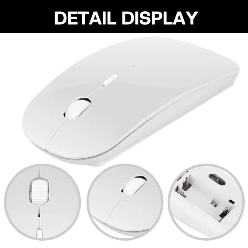 Rechargeable Wireless Gaming Mouse Portable Ergonomic Quiet And Magical Suitable For Portable Computers Tablets IPAD Phone