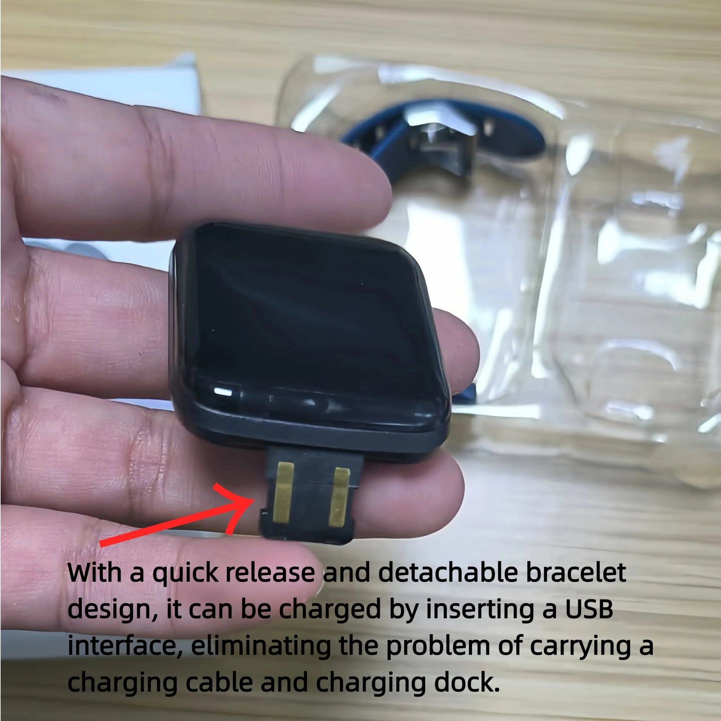 Montre Connectée Multifonction D13 / 116Plus – Smartwatch Sport avec Podomètre, Calories, Contrôle Musique, Notifications & Réveil – Pour Hommes, Femmes & Enfants