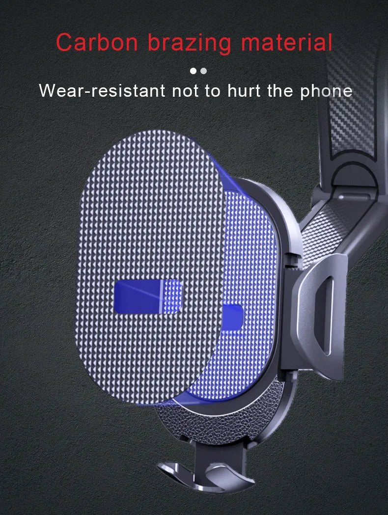 Support de téléphone voiture gravité – Fixation tableau de bord universelle pour iPhone, Samsung, Xiaomi